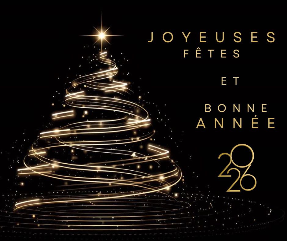 Joyeuses fêtes et bonne année 2026